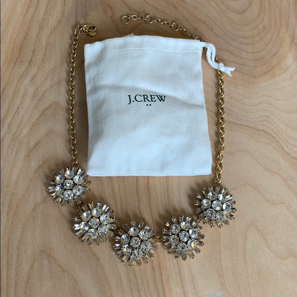 J. Crew crystal necklace